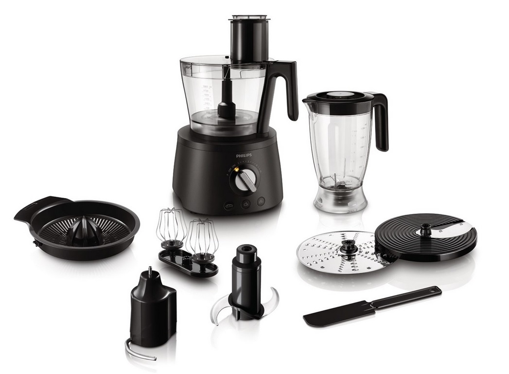 Kuchyňský robot Philips 7000 series HR7776/90 / 12 rychlostí / černý Varianta: ivi1