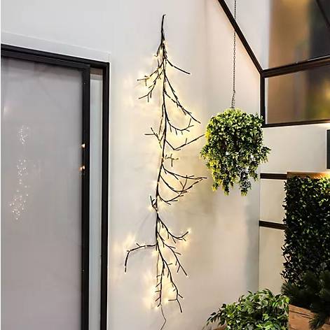 LED řetěz Garden Reflections / 160 LED / 230 cm / teplá bílá Varianta: ivi1