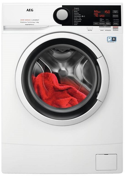 Pračka AEG ProSense L6SE26IWC / 6 kg / 1200 ot./min. / bílá Varianta: ivi1