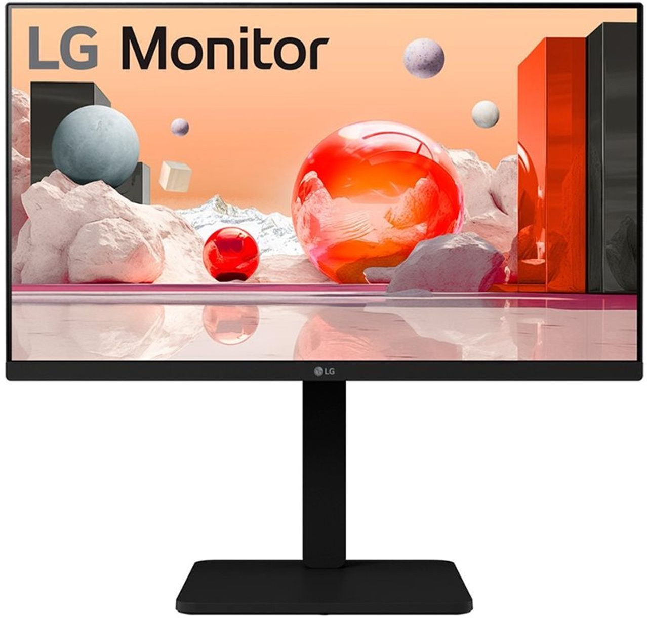 Monitor LG 24BA450-B / 24" (61 cm) / Full HD / doba odezvy 5 ms / černá Varianta: ivi1