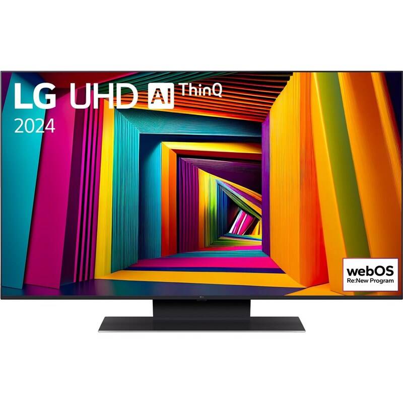 Smart televize LG 43UT91006LA/ LED / 3840 × 2160 px / 43" (108 cm) / 4K Ultra HD / černá Varianta: ivi1