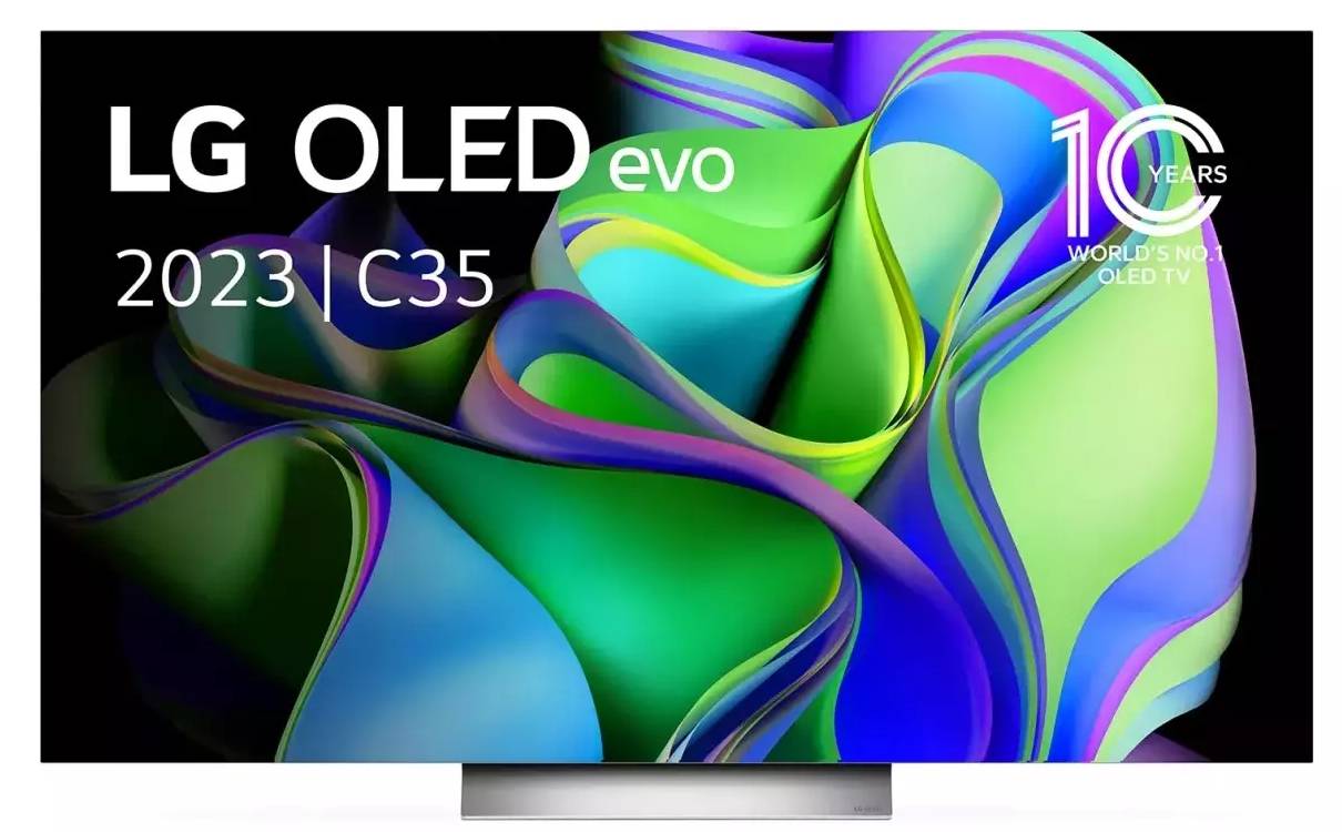 Smart televize LG OLED77C35LA / OLED / 3840 × 2160 px / 77" (195 cm) / 4K Ultra HD / černá Varianta: ivi1