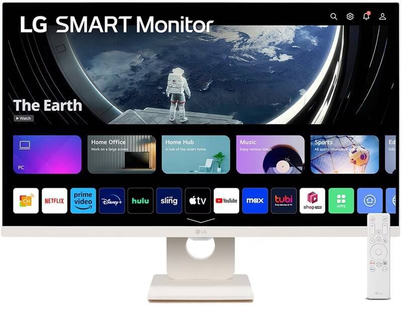 Monitor LG 27SR50F-W / 27" (69 cm) / Full HD / doba odezvy 8 ms / bílá Varianta: ivi1