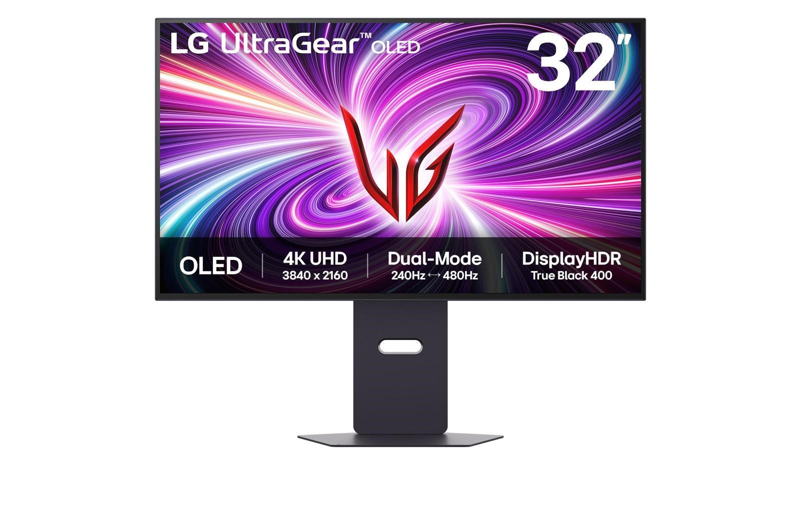 Herní monitor LG UltraGear 32GS95UV-B / 32" (81 cm) / 4K Ultra HD / doba odezvy 0,03 ms / černá Varianta: ivi2