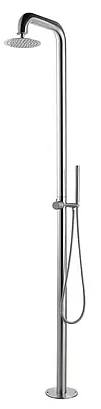 Zahradní sprcha GardWell Pool Shower Sensation / 220 cm / stříbrná Varianta: ivi1