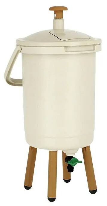 Kompostér Juwel Bokashi Sensei / 31 x 31 x 59 cm / 11 l / plast / bílá Varianta: ivi1