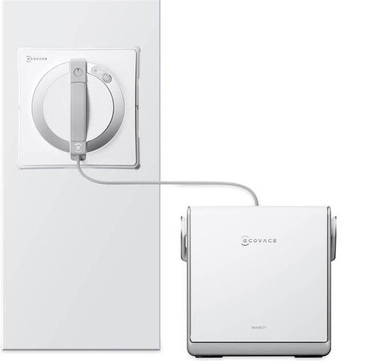 Robotický čistič oken Ecovacs Winbot W2 Pro Omni / 5500 pa / 24 V / bílá Varianta: ivi2