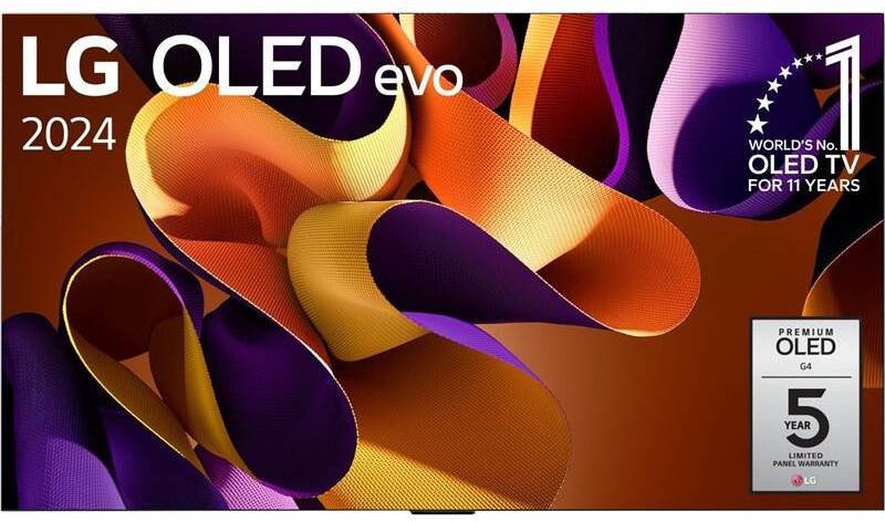 Smart televize LG OLED55G45LW / OLED / 3840 × 2160 px / 55" (139 cm) / 4K Ultra HD / černá Varianta: ivi1