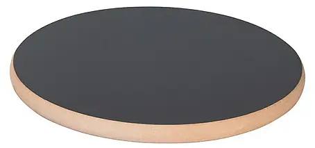 Podstavec pod květináč s kolečky Wagner System / max. nosnost 100 kg / 29,5 x 2,6 cm / černá Varianta: ivi1