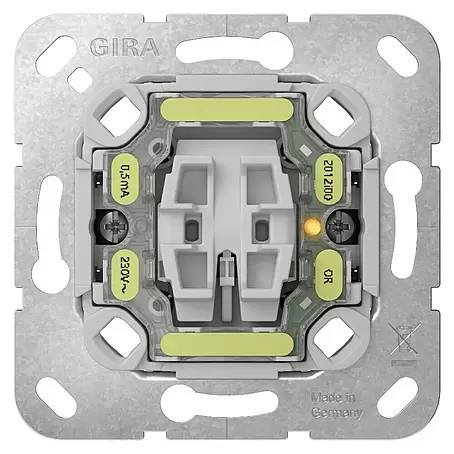 Náhradní vložka spínače Gira 311600 / kov Varianta: ivi1