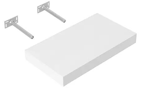 Nástěnná police Dolle Big Boy / 44,5 x 25 x 5 cm / nosnost 30 kg / bílá Varianta: ivi3