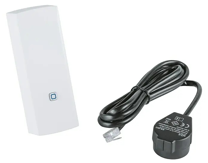 Rozhraní pro chytré elektroměry Homematic IP HmIP-ESI-IEC / analýza spotřeby elektřiny / bílá/černá Varianta: ivi1