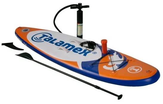 Paddleboard Talamex SUP Wave 230 (7.6) / nosnost 60 kg / oranžová/modrá Varianta: ivi1
