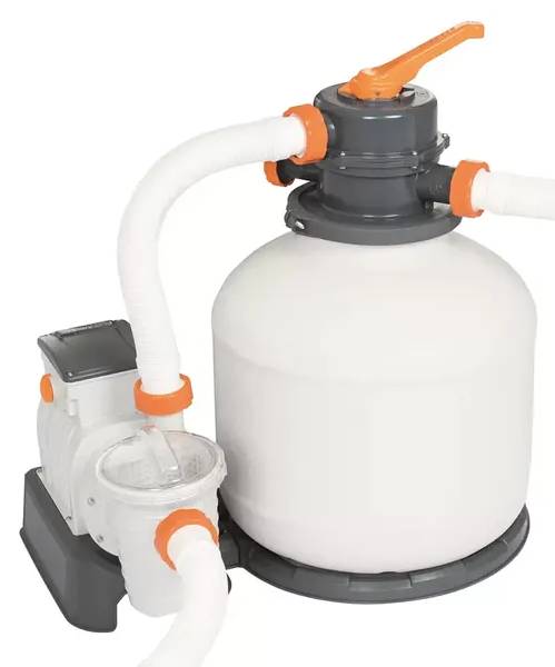Písková filtrace Bestway / 5700 l/hod. / pro bazény o objemu 42000 l / plast / bílá/šedá/oranžová Varianta: ivi1