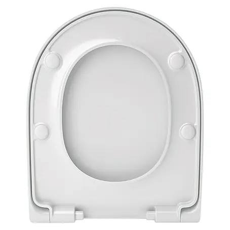 WC sedátko Poseidon Korsika / tlumené zavírání / bílá Varianta: ivi0