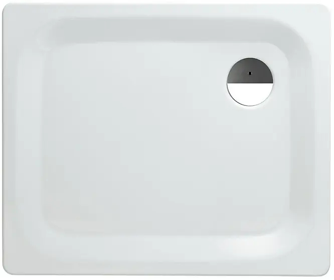 Sprchová vanička Sanicomfort / 90 x 75 x 2,5 cm / ocel / bílá Varianta: ivi1