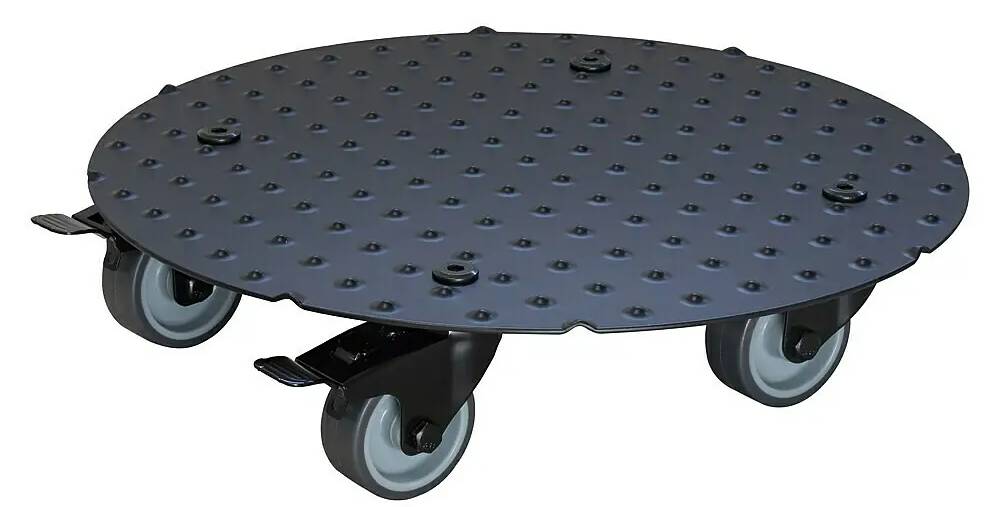 Podstavec pod květináč s kolečky Wagner System / hliník / černá Varianta: ivi1