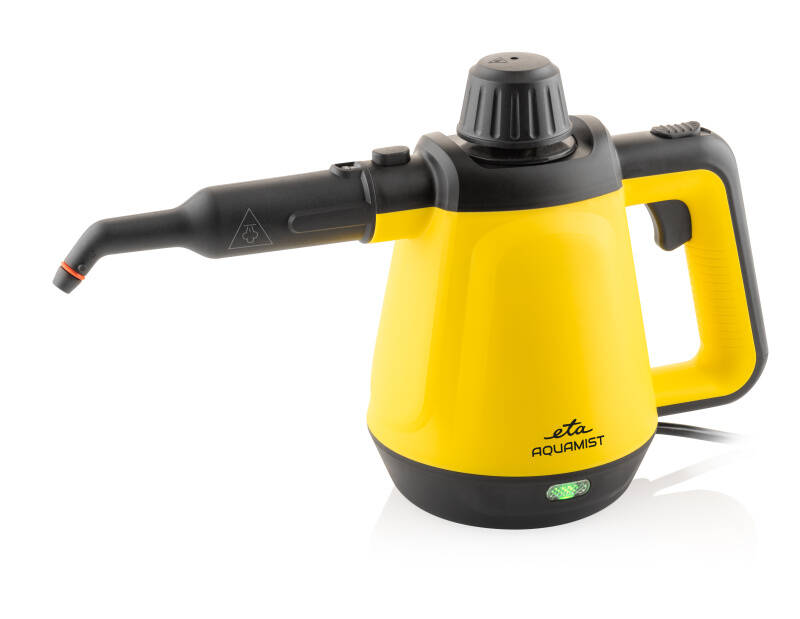 Parní čistič ETA AQUAMIST 1268 90000 / 1200 W / 0,25 l / černá/žlutá Varianta: ivi29