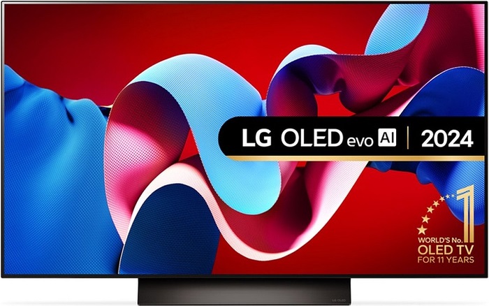 Smart televize LG OLED48C44LA / OLED / 3840 × 2160 px / 48" (122 cm) / 4K Ultra HD / černá Varianta: ivi1