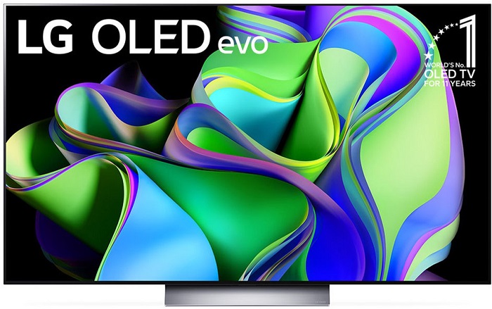Smart televize LG OLED55C34LA / OLED / 3840 × 2160 px / 55" (139 cm) / 4K Ultra HD / stříbrná Varianta: ivi1