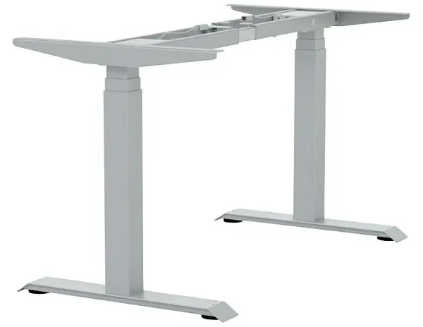 Nastavitelný rám stolu E-more 2M3S / 60–125 cm / ocel / šedá Varianta: ivi1