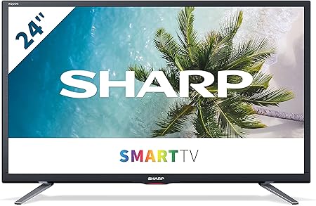 Smart televize SHARP 24BC1E / LED / 1366 x 768 px / 24" (61 cm) / HD Ready / černá Varianta: ivi0