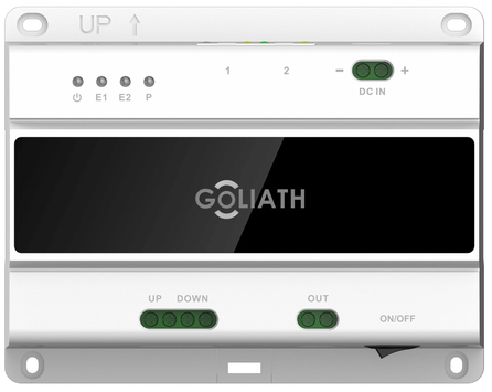 Dvouvodičový video interkom Goliath AV-2BM-22V2 / až 22 vnitřních a 2 venkovních stanic / bílá Varianta: ivi1