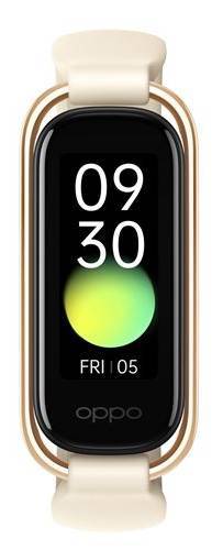 Fitness náramek Oppo Band Style / 1,1" (2,8 cm) AMOLED displej / 100 mAh / béžová Varianta: ivi1