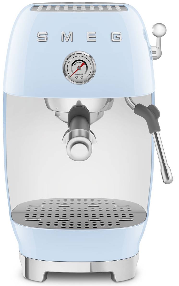 Pákový kávovar Smeg 50's style ECF03PBEU / 1650 W / 15 bar / 1,4 l / pastelově modrá Varianta: ivi1