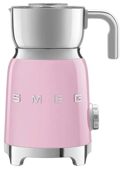 Napěňovač mléka Smeg 50's Style MFF11PKEU / 500 W / 0,6 l /  růžová Varianta: ivi1