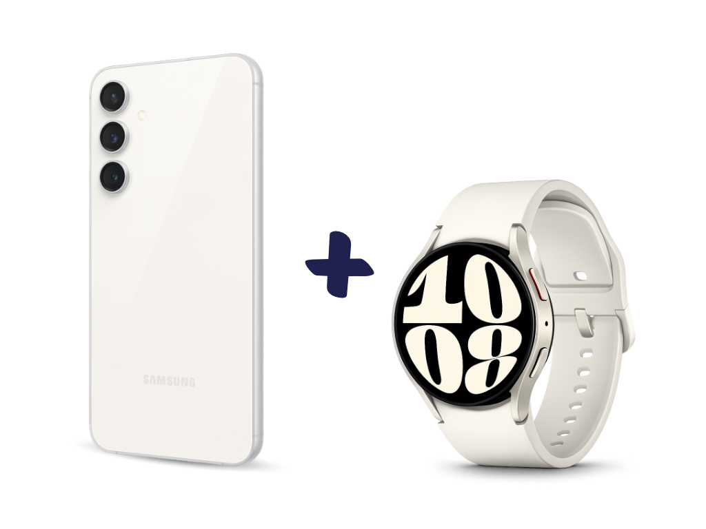 iPrice Smart Set Mobilní telefon Samsung Galaxy S23 5G (SM-S911BZEDEUB) / 8GB/128GB / Cream + Chytré hodinky Samsung Galaxy Watch6 SM-R930NZEADBT / 4…