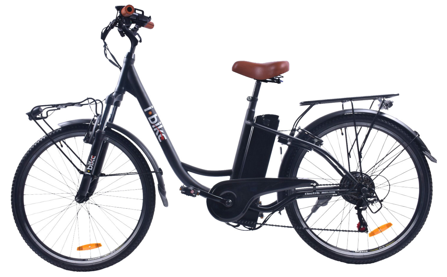 Elektrokolo i-Bike City Easy / 250 W / 6 stupňů rychlosti / dojezd až 40 km / černá Varianta: ivi1