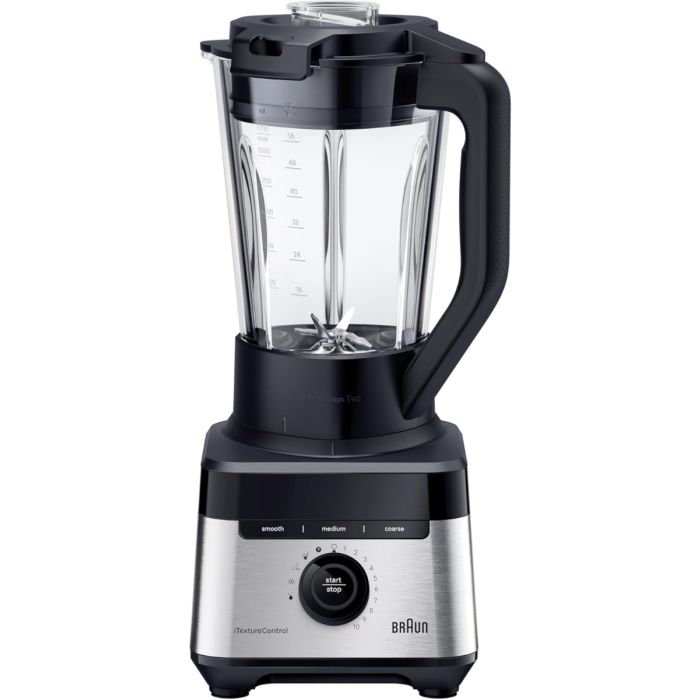 Stolní mixér Braun PowerBlend 7 JB7551BK / 1400 W / až 30000 ot./min / 10 rychlostí / černá/stříbrná Varianta: ivi1