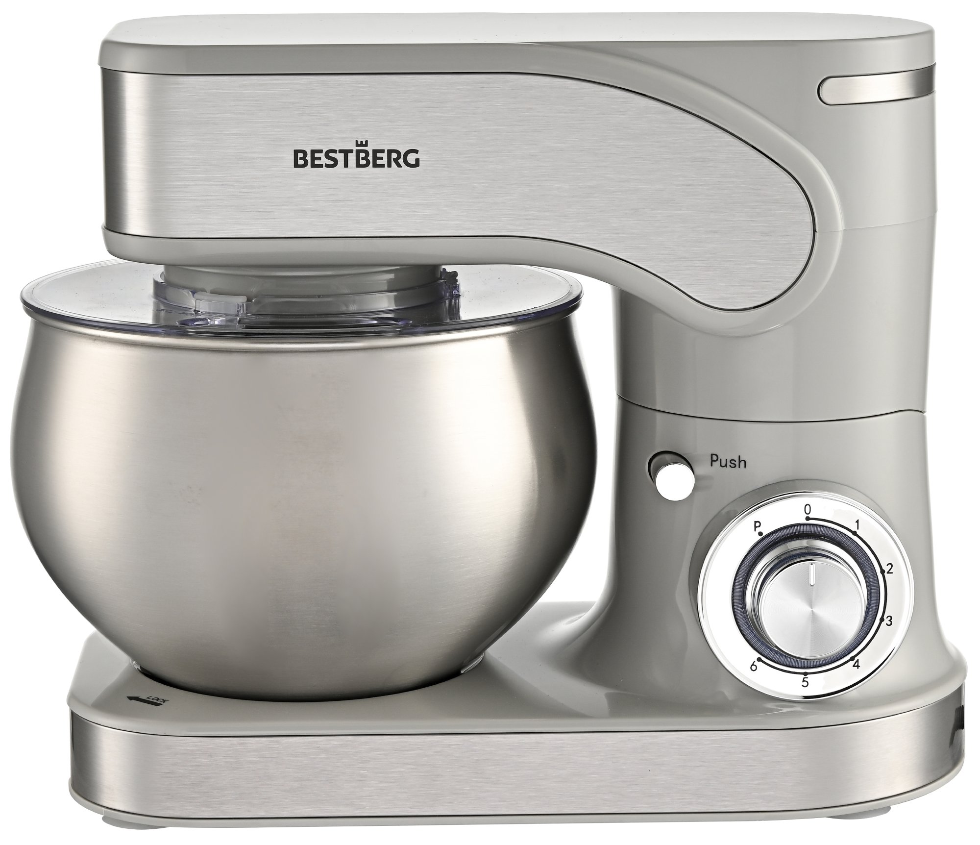 Kuchyňský robot BestBerg BBR-B1900G / 1900 W / 5 l / 6 rychlostí Varianta: ivi0