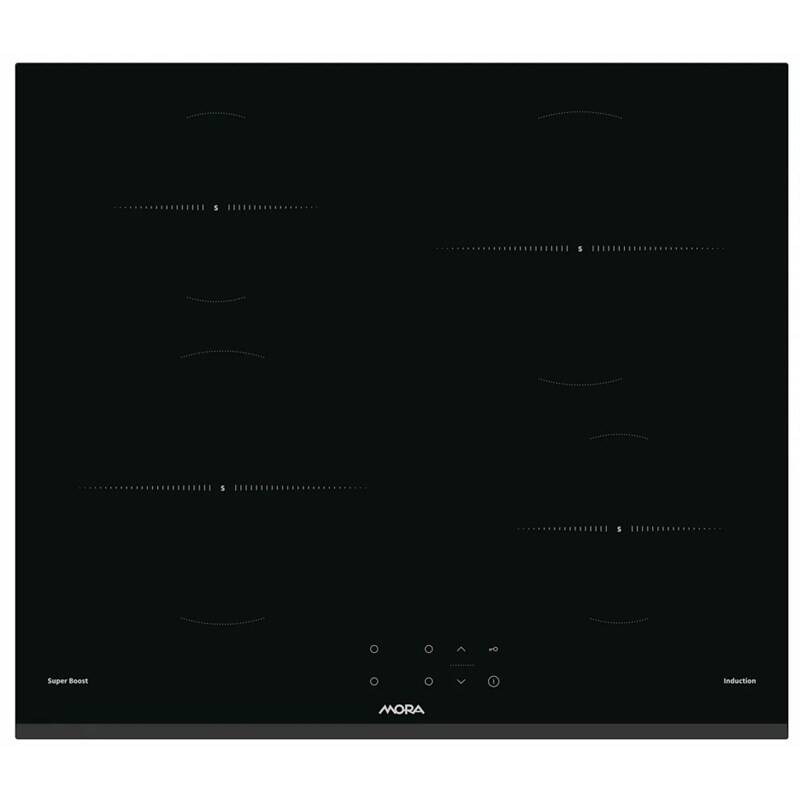 Indukční varná deska Mora VDI 61 FF / 4 varné zóny / 400 V / 9 úrovní / černá Varianta: ivi1