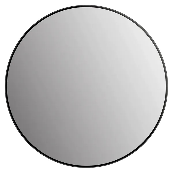 Zrcadlo DSK Picasso / Ø 60 cm / černá Varianta: ivi1