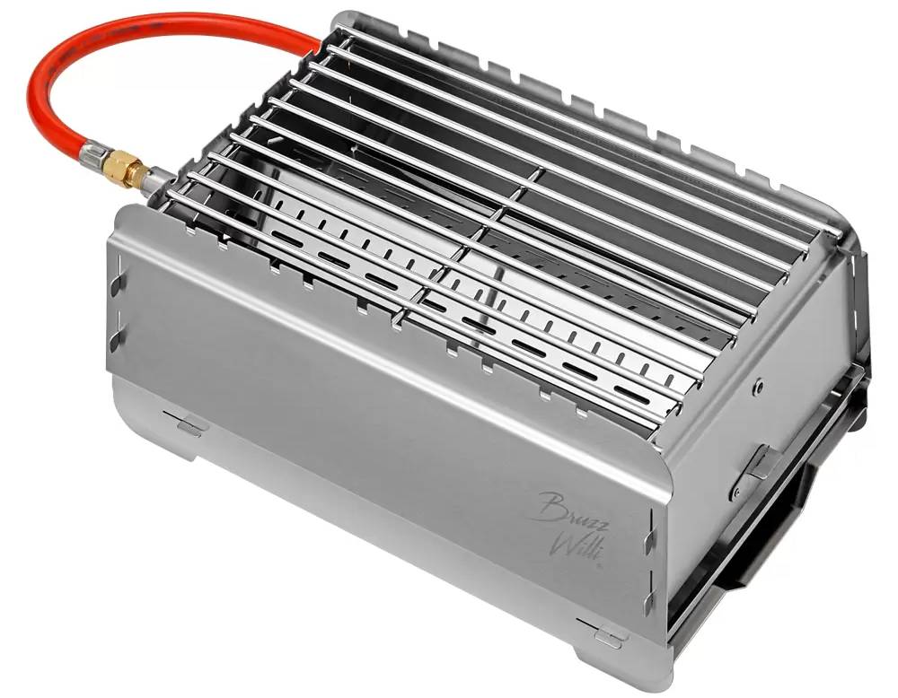 Plynový gril Bruzz Willi BW 1.1 Wander Edition / ocel / tmavá antracitová Varianta: ivi2
