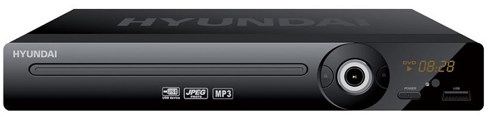 DVD přehrávač Hyundai DV-2-X 279 DU / USB 2.0 / černá Varianta: ivi1