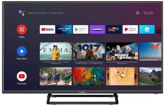 Smart televize Smart Tech SMT40N30FC4U1B1 / DLED / 1920 x 1080 px / 40" (100 cm) / Full HD / černá Varianta: ivi1