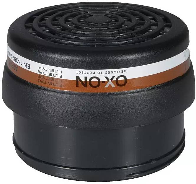 Sada filtrů pro polomasky OX-ON Comfort A2P3 D / šroubovací / 2 ks / černá / oranžová Varianta: ivi2