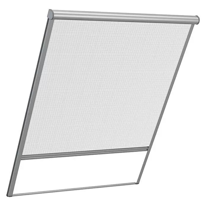 Síť proti hmyzu Solid Elements Zia na střešní okna / 94 x 118 cm / stříbrná/černá Varianta: ivi1