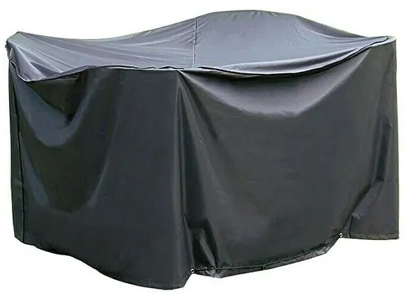 Ochranný obal na balkonový nábytek Sunfun / 160 x 160 x 85 cm / černá Varianta: ivi1