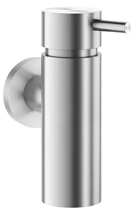 Nástěnný dávkovač mýdla Zack Manola / Ø 5 x 16,5 cm / 175 ml / nerezová ocel Varianta: ivi1