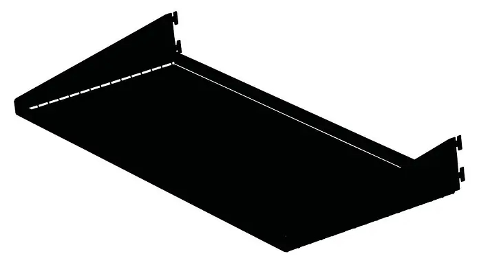 Police Element System 50 / 30 x 80 cm / černá Varianta: ivi1