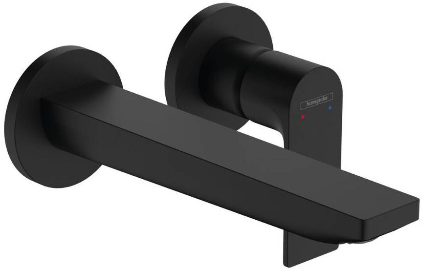 Umyvadlová baterie pod omítku Hansgrohe Rebris E (72568670) / výtok 200 mm / 5 l/min. / keramická kartuše / černá Varianta: ivi1