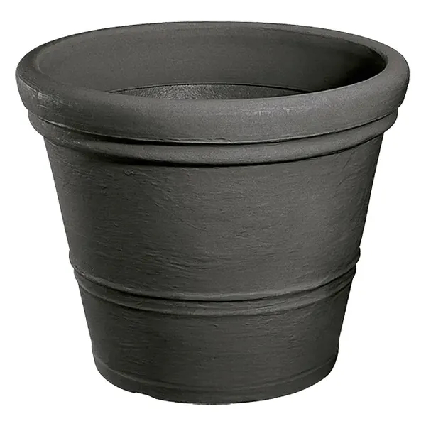 Květináč Geli Milano / 45 x 36 cm / antracitová Varianta: ivi1