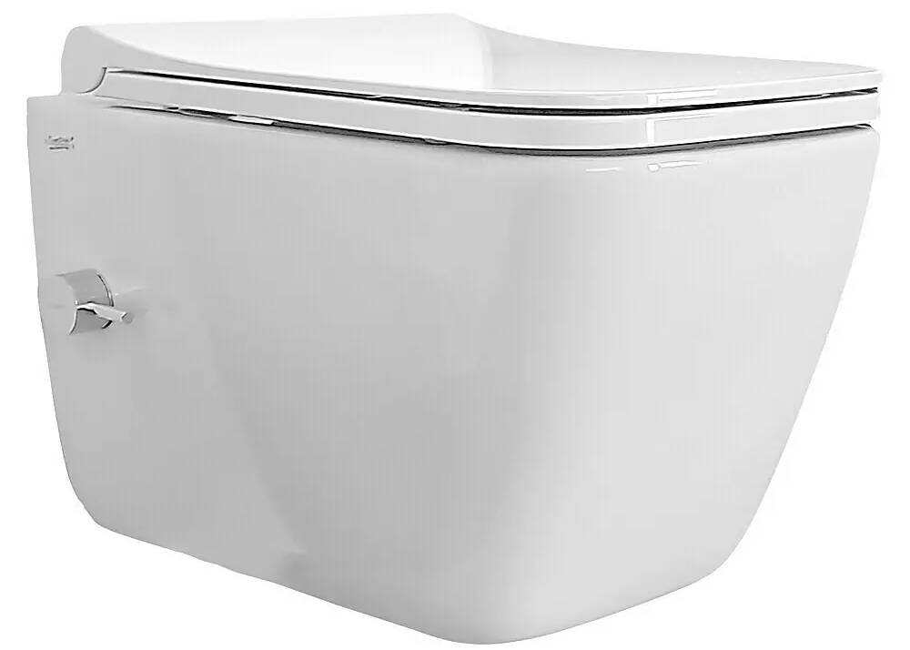 Závěsné WC s bidetem Temtasi Lavita / keramika / bílá Varianta: ivi1