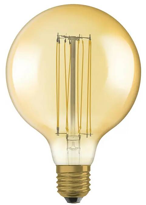 LED žárovka Osram Vintage / 5,8 W / stmívatelná / 2200 K / patice E27 / zlatá Varianta: ivi1