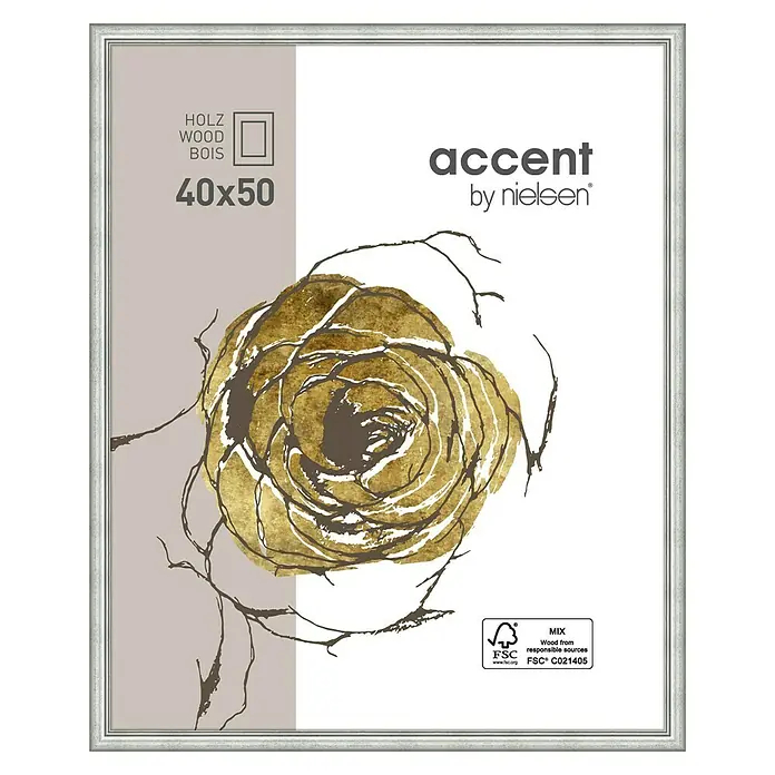 Fotorámeček Accent by Nielsen Ascot / 40 x 50 cm / stříbrná Varianta: ivi3
