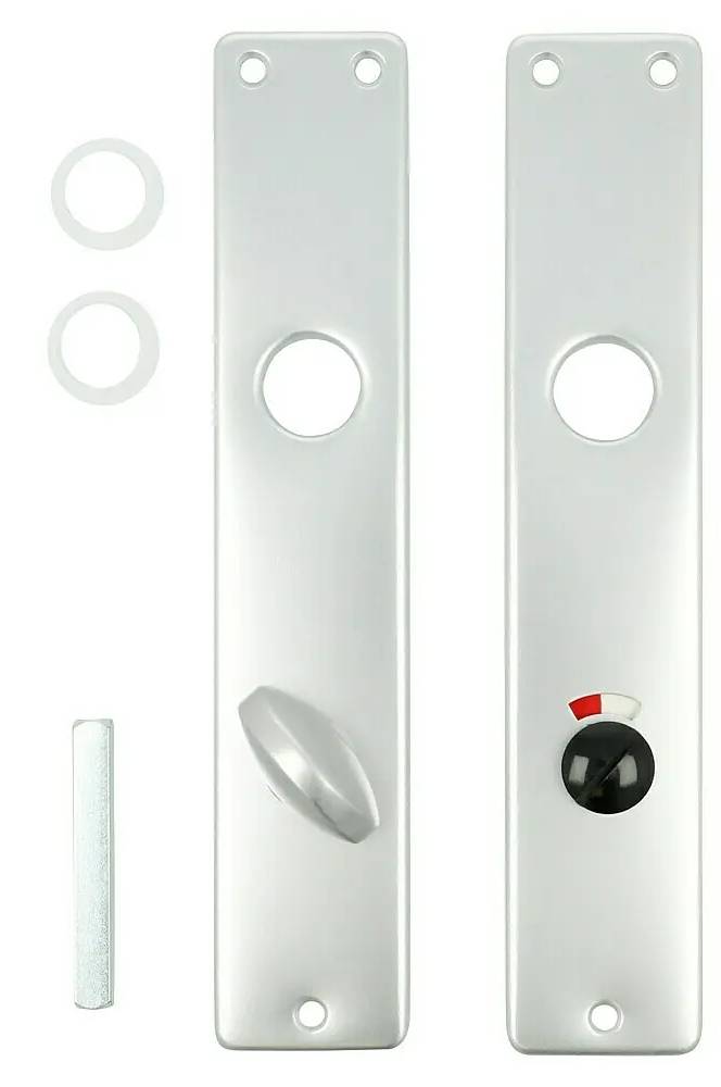 Dveřní kování Portaferm / rozteč 78 mm / stříbrná Varianta: ivi1